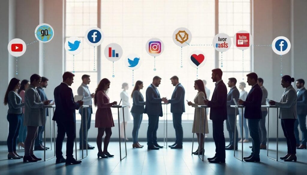 Redes sociais eleições 2024